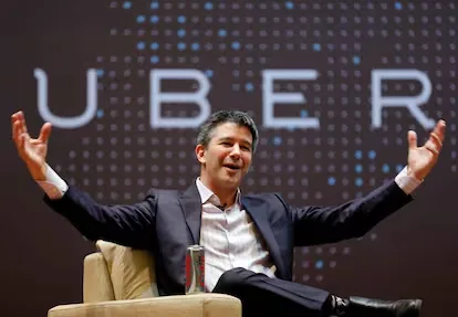 Travis Kalanick, CEO da Uber em 2010