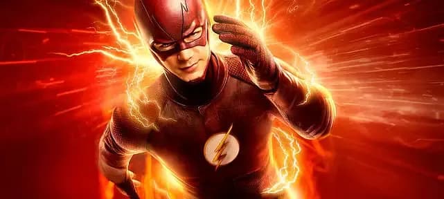 Flash apresentado como o heroi mais rapido e positivo na licao de superlativos em ingles