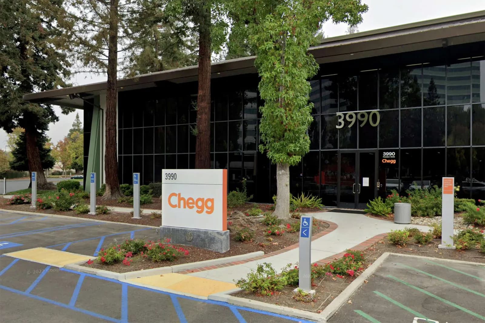 Plataforma de aprendizado digital da Chegg, voltada a ajudar estudantes