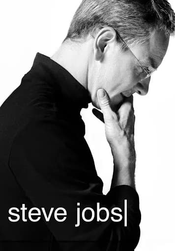Cartaz do filme Steve Jobs (2015), outra visão da vida do fundador da Apple