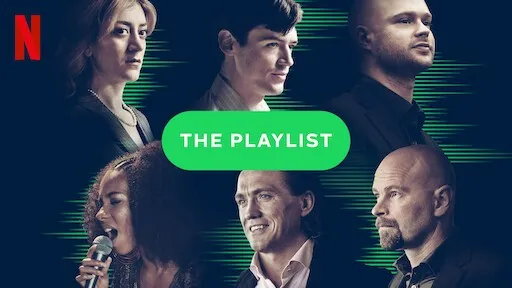 Cena da minissérie The Playlist (Netflix) sobre a criação do Spotify e o streaming de música