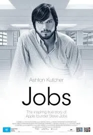 Cartaz do filme Jobs (2013), biografia do fundador da Apple, Steve Jobs