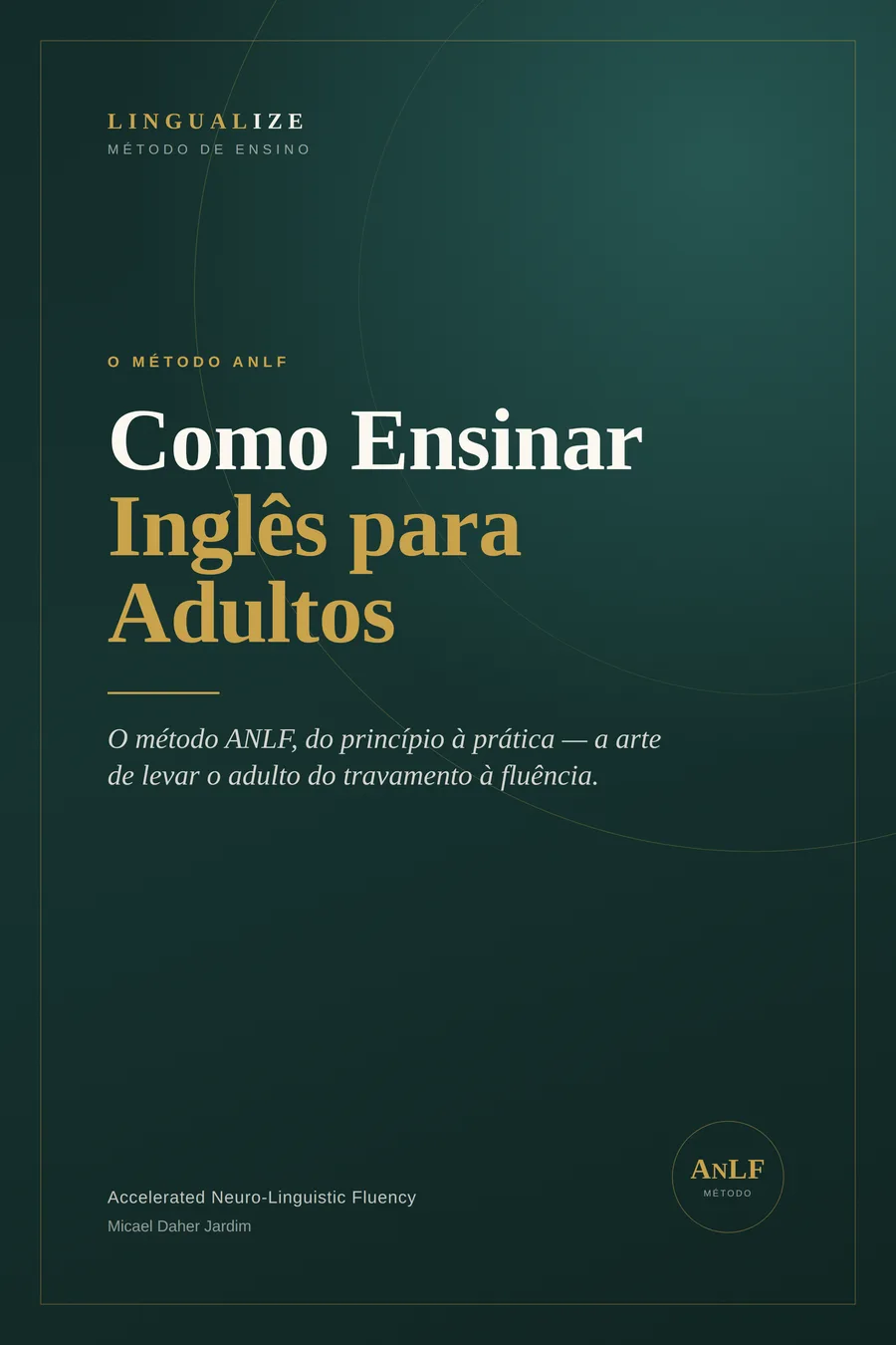 Capa do livro Como Ensinar Inglês para Adultos