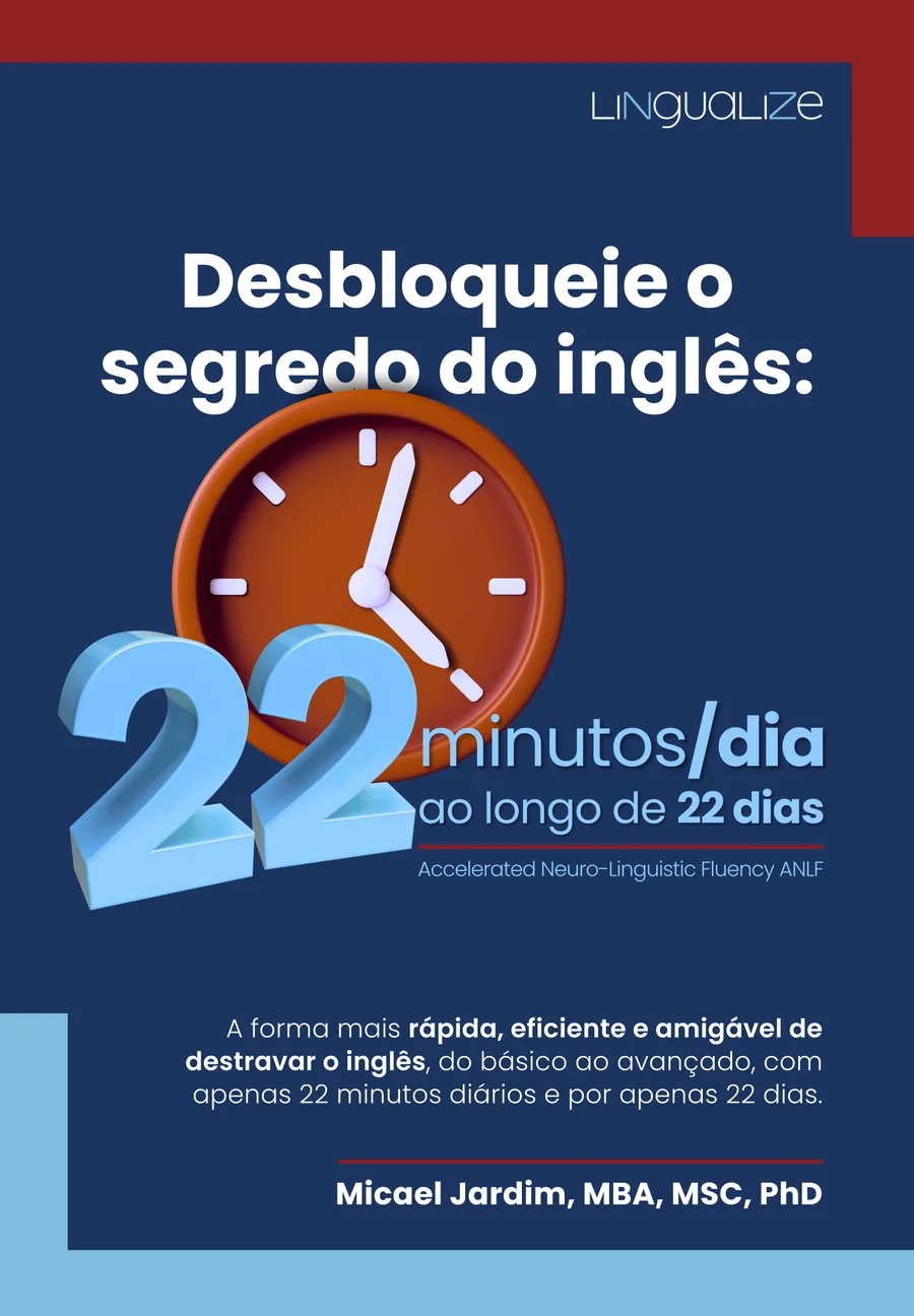 Capa do livro Desbloqueie o Segredo do Inglês